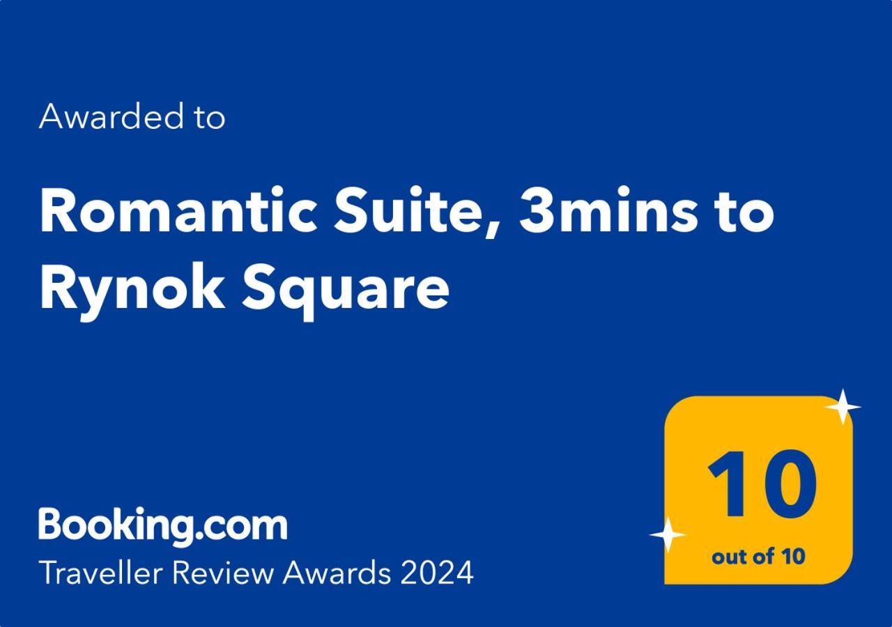 Romantic Suite, 3Mins To Rynok Square Lviv Exterior photo
